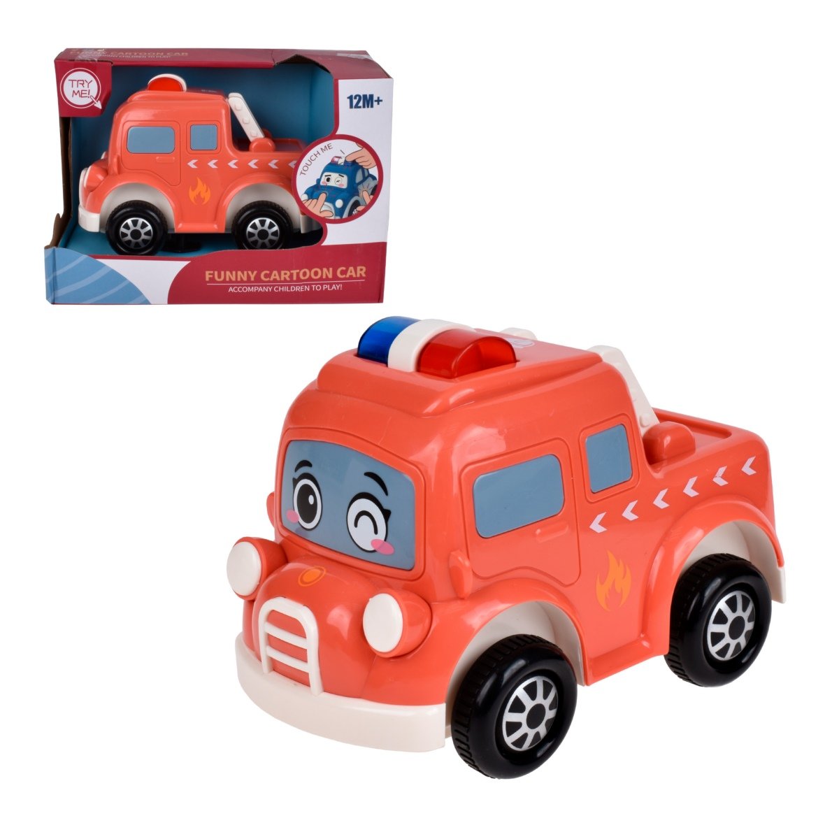 Carro Bomba Con Movimiento, Luces Y Sonido